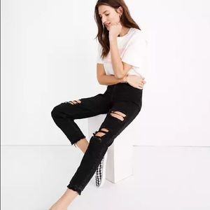 Madewell mom jean